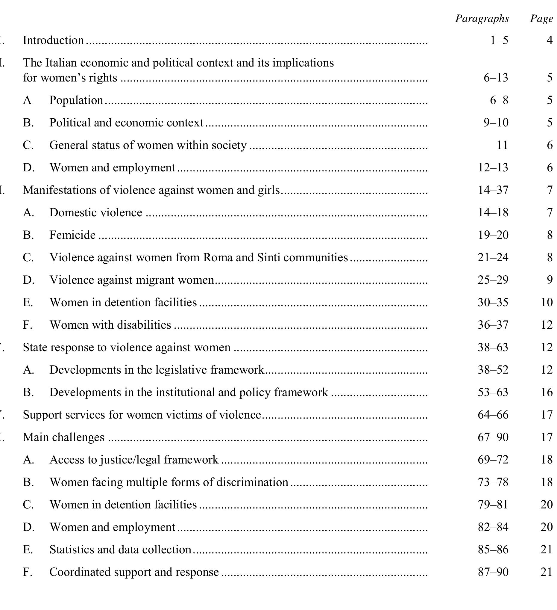 (PDF) Report of the Special Rapporteur on Violence against Women, Its ...