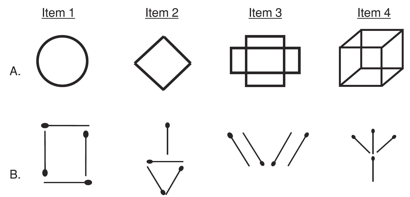 Using Stick Design (PDF) The stick design test: A new measure of visuocon-structural ...