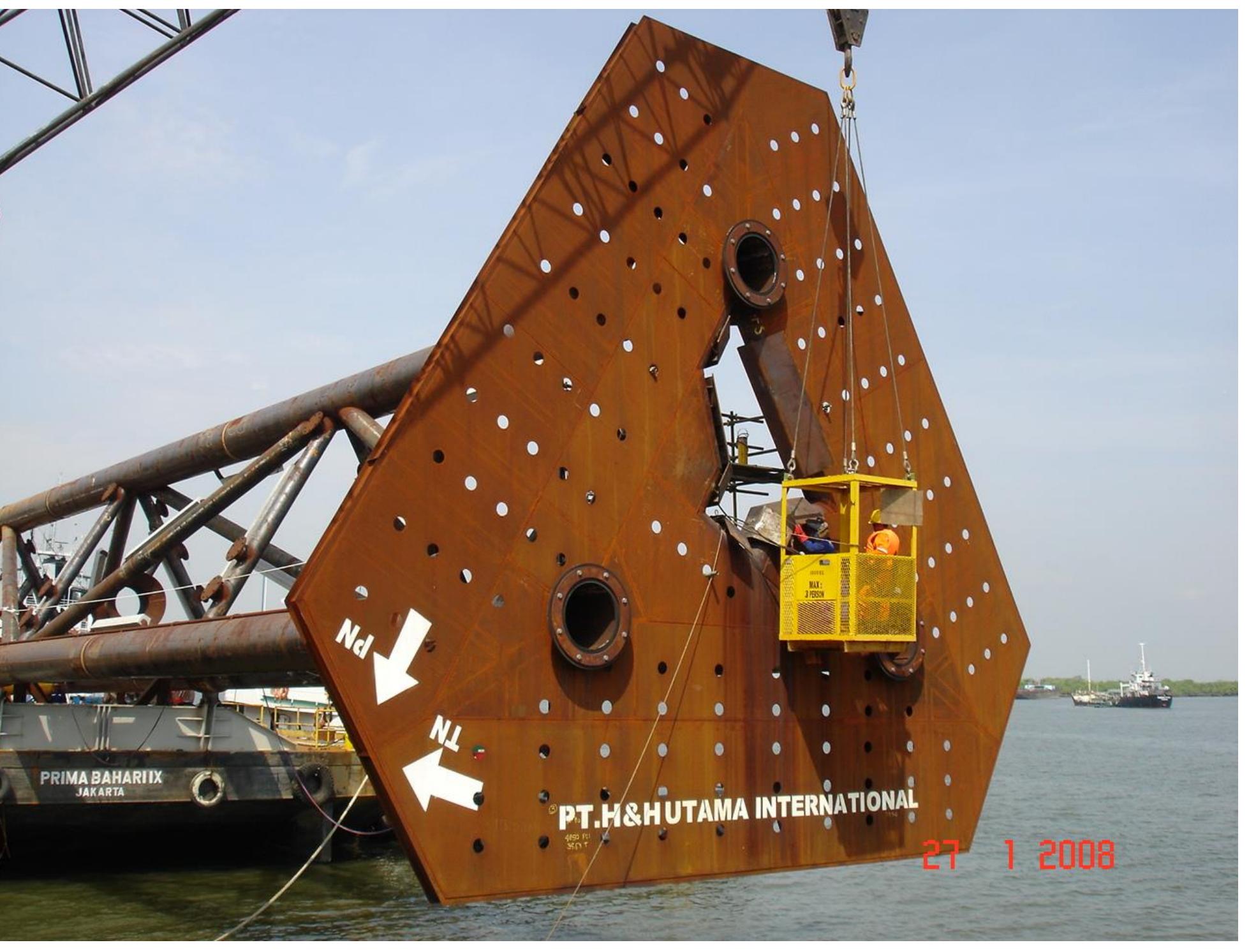 Jacket Structure Rig Loading Figure 19 - from Installing a Jacket Structure Over a Subsea