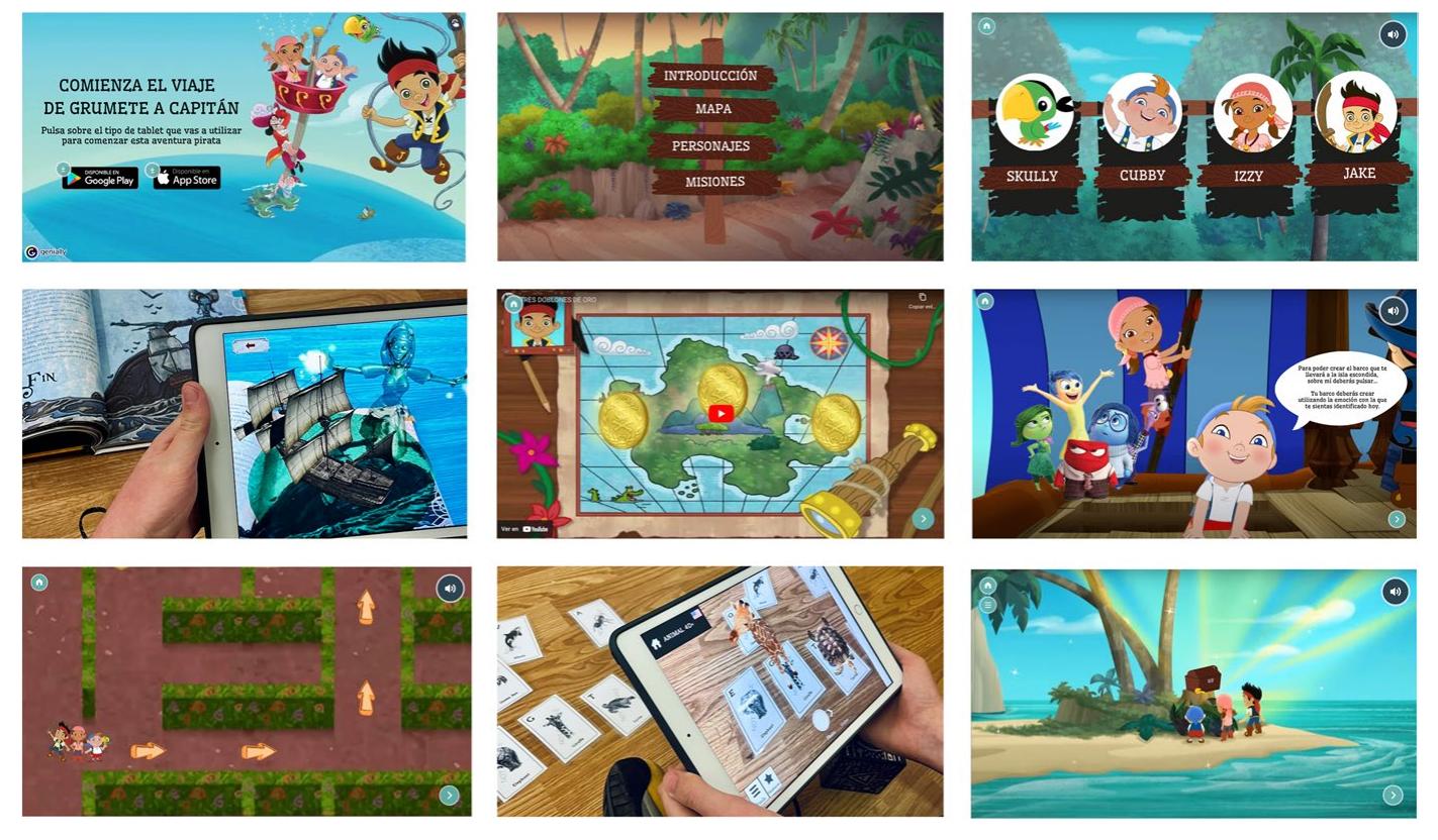 Fig.1 GAE screens. Source: author’s own work 