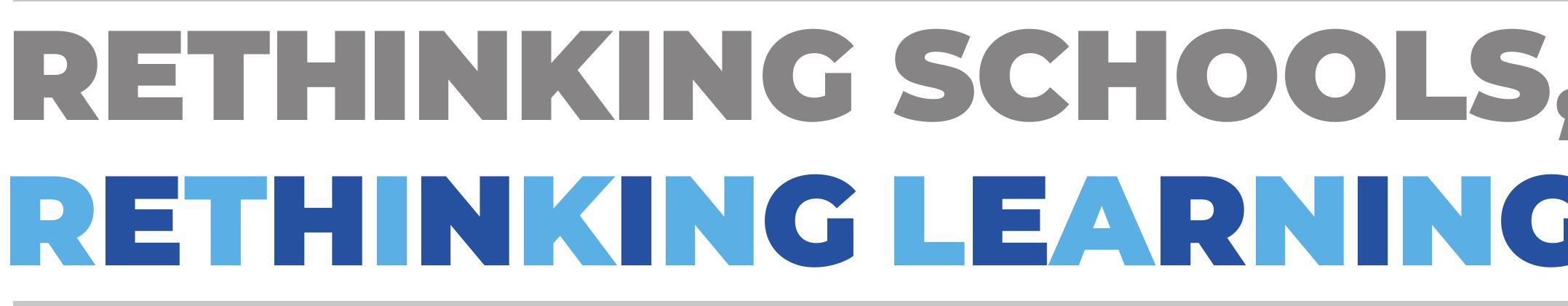 (PDF) Rethinking schools, rethinking learning