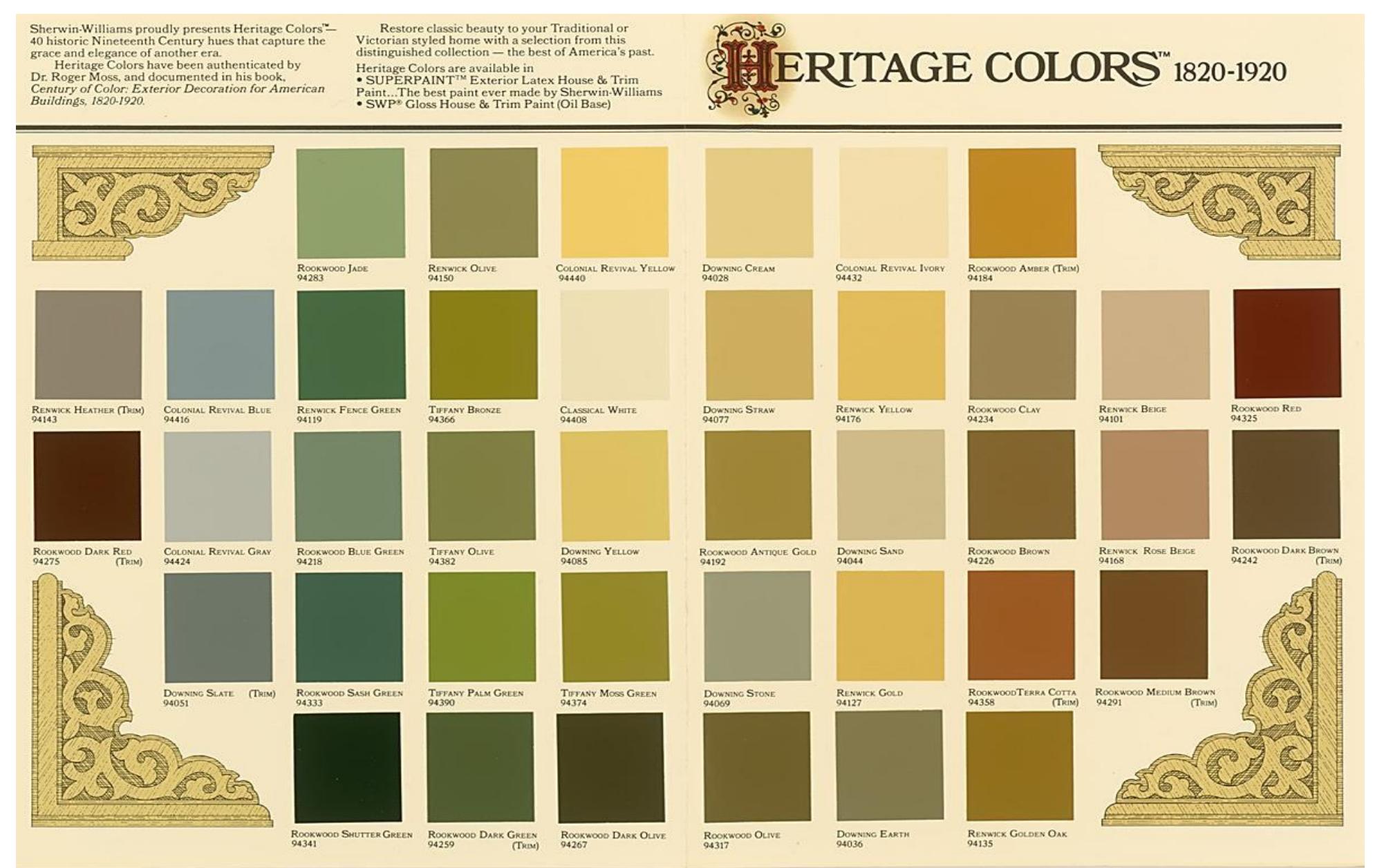 (PDF) The Evolution of American “Historic Color Palettes”