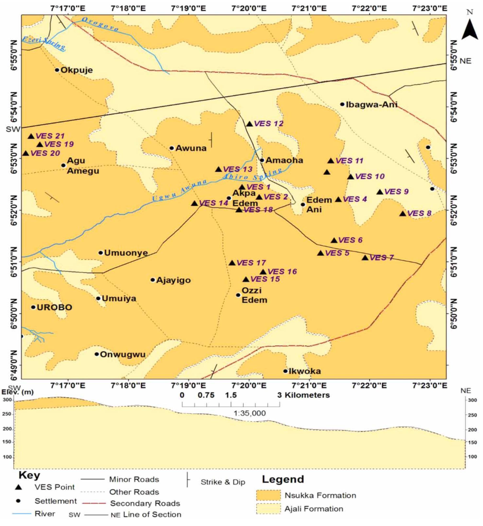 | location map of the study area and its environment.