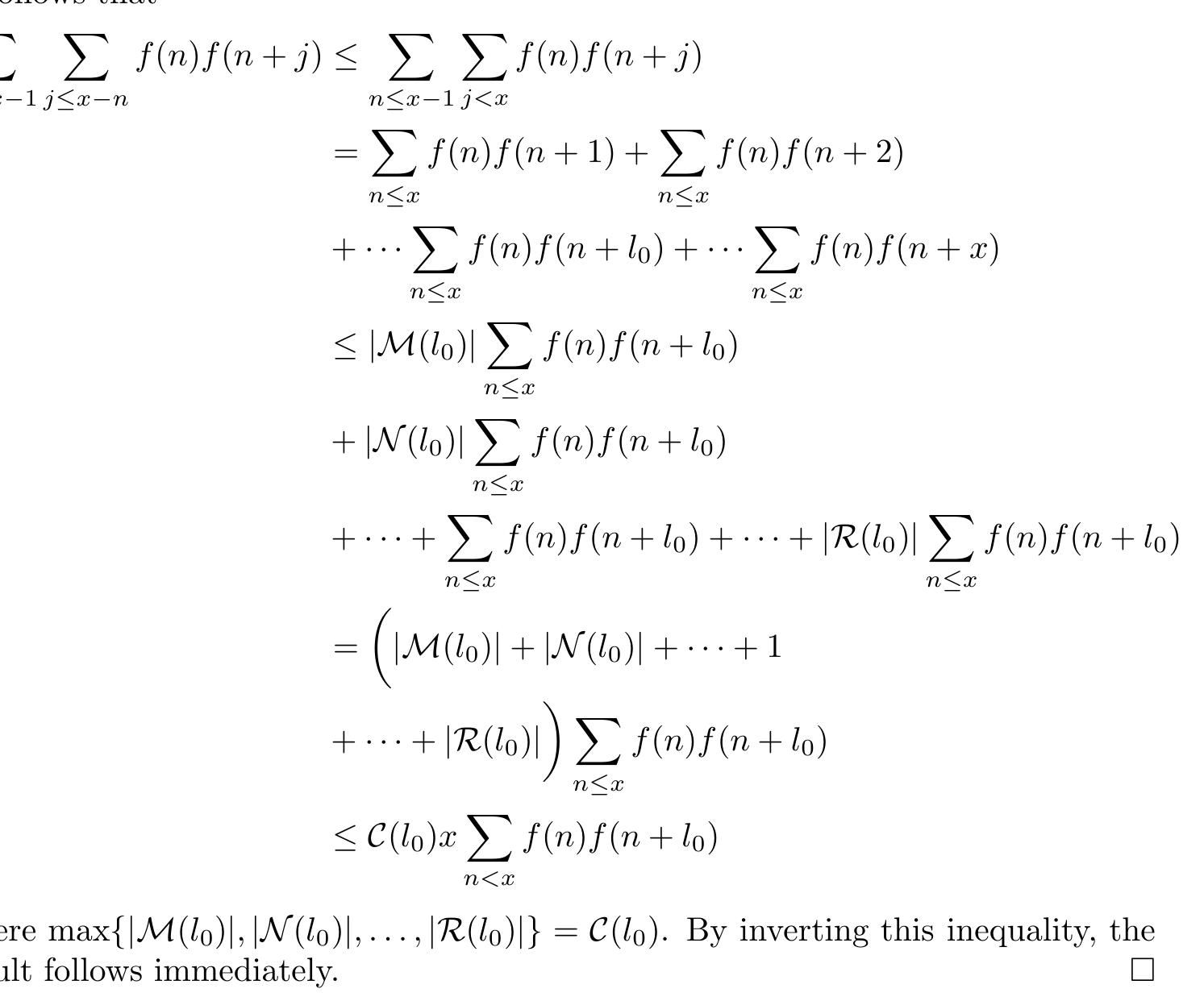 The nature of the implicit constant c(io) could also depend