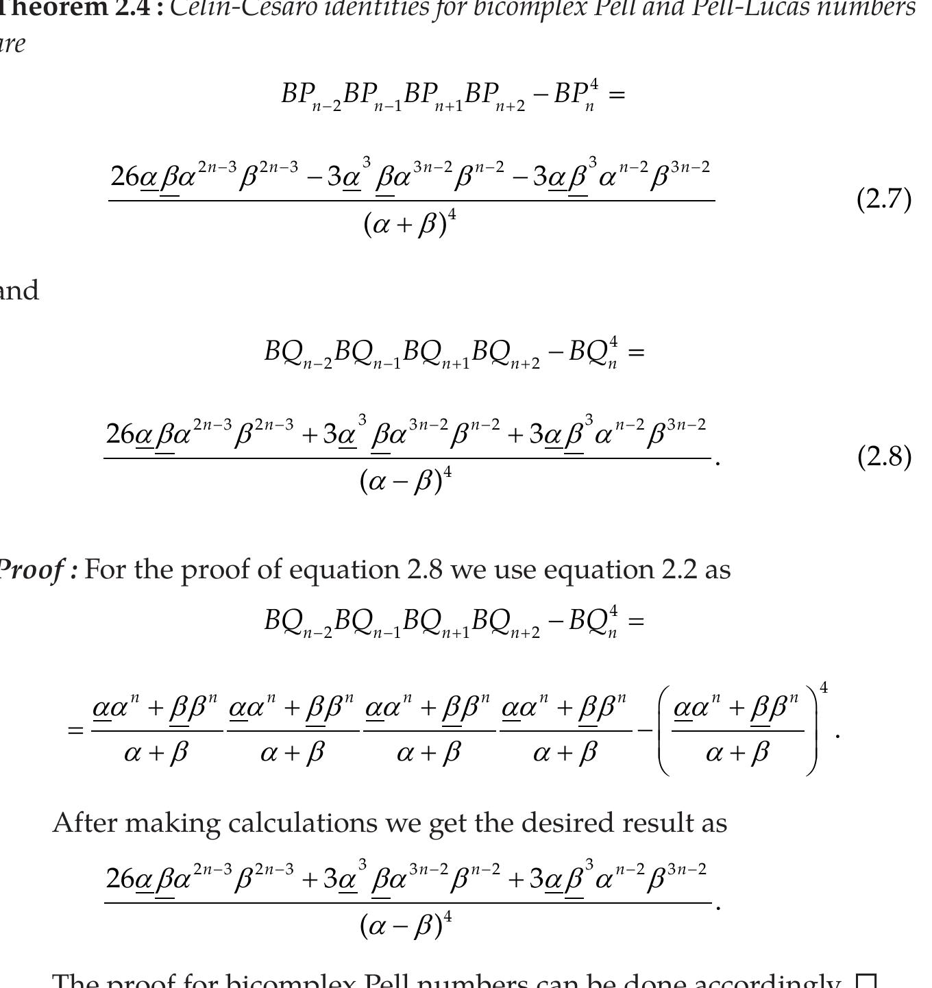 Pell Numbers (PDF) Some properties of bicomplex Pell and Pell-Lucas numbers