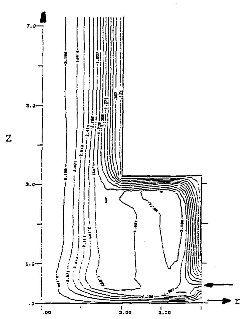 Fic. 11. comparison between calculated and measured mean