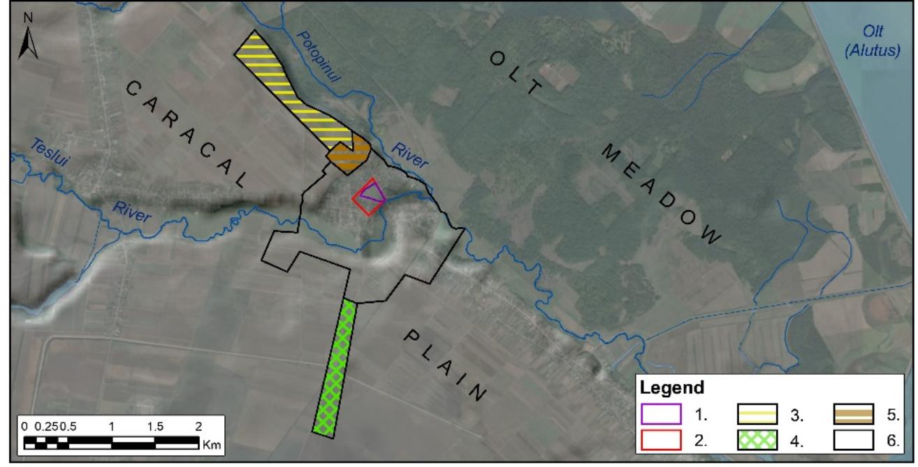 burning at the ustrinum. The remains, together with the funerary inventory, were deposited in ritually burned rectangular or oval pits. There are also cremation graves with the remains of bones burned at the ustrinum and the inventory deposited in a simple pit or in an urn (Babes 1970, 167-206).  