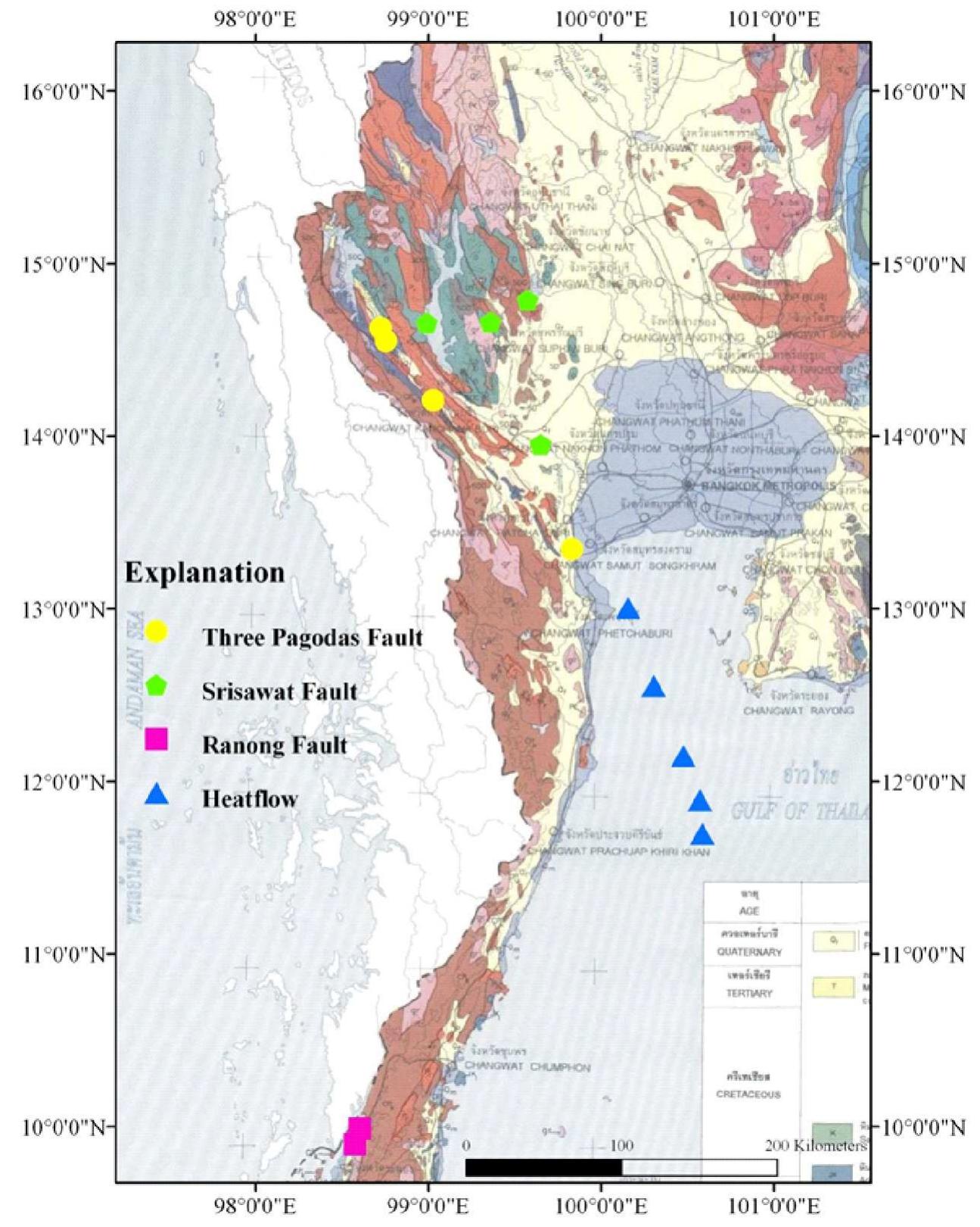 (PDF) Geothermal and seismic evidence for a southeastern continuation ...