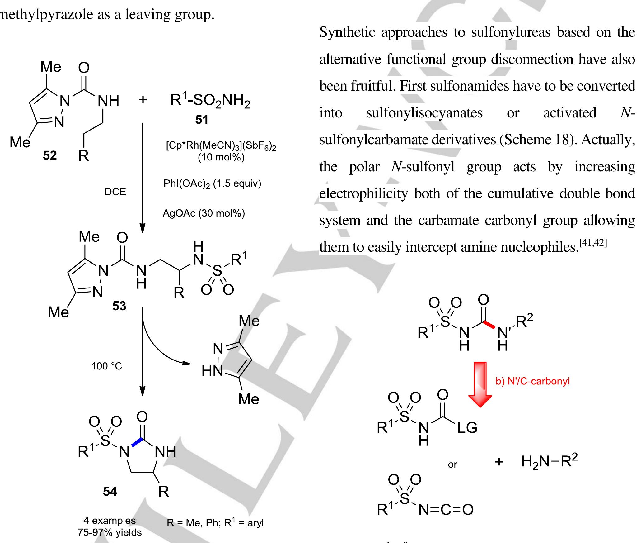 (PDF) Recent Advances in the Synthesis of Sulfonylureas