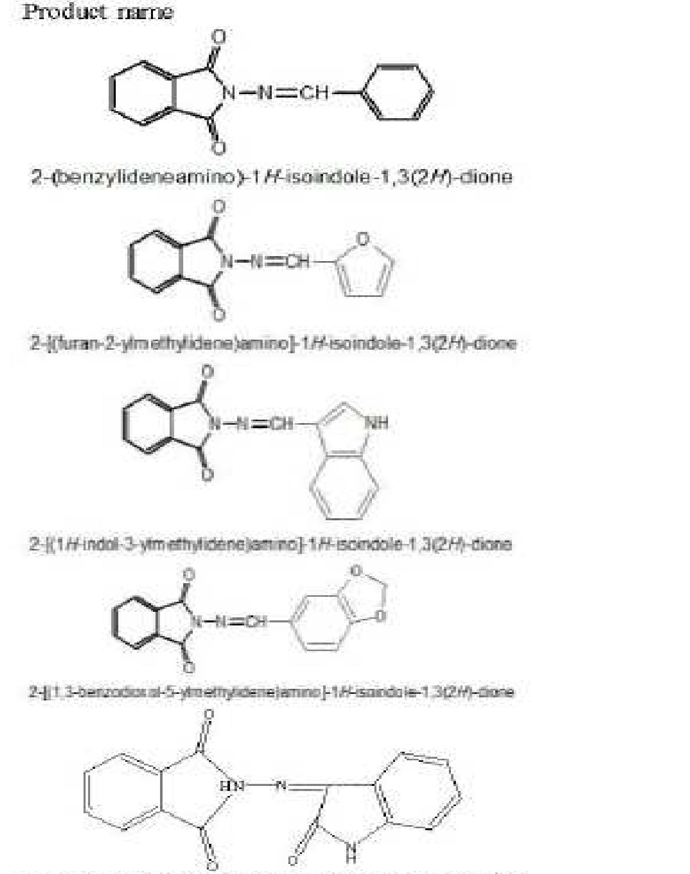 Figure 13 - from N-aminophthalimide as a synthon for
