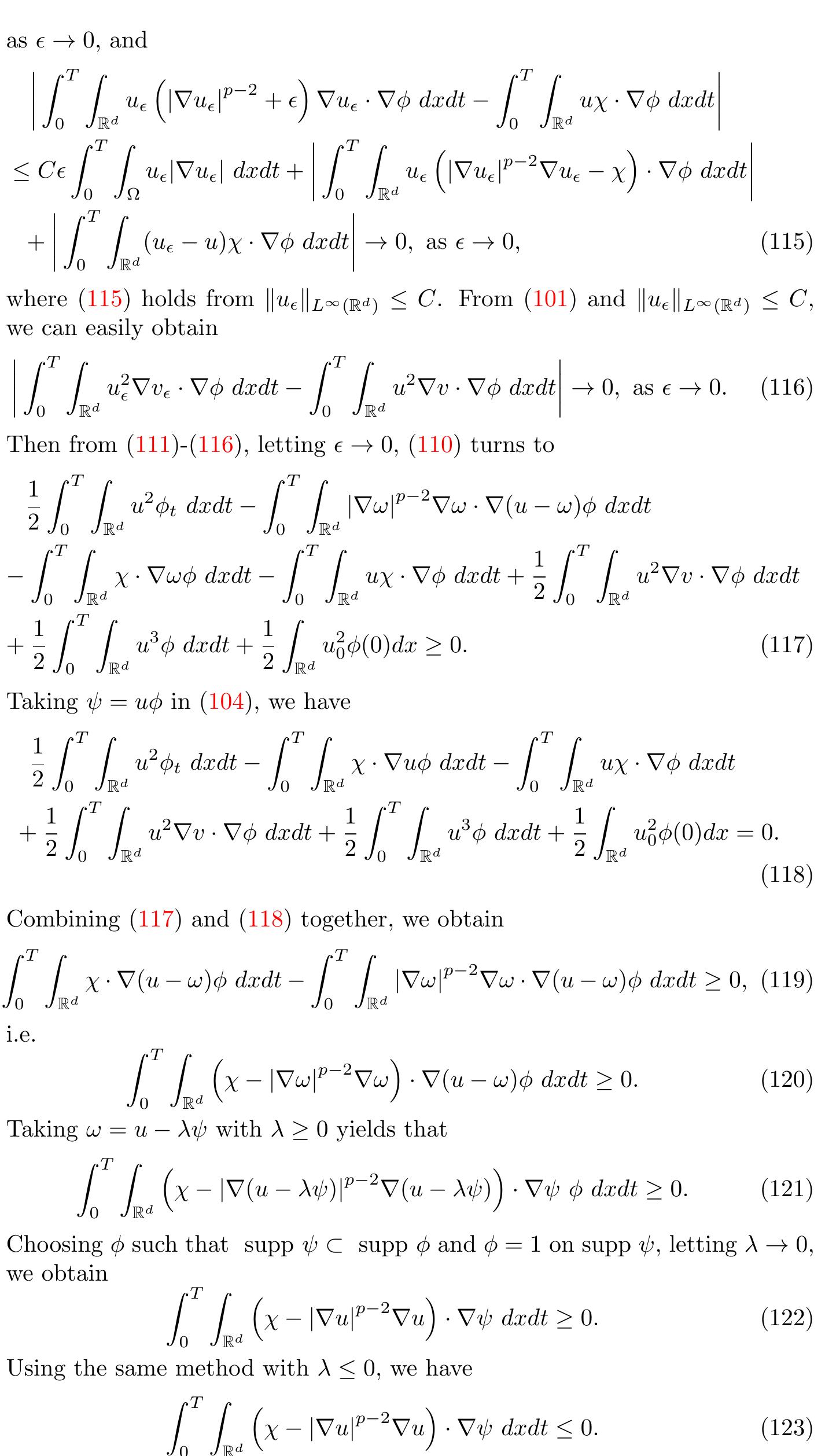 (PDF) A degenerate $p$-Laplacian Keller-Segel model