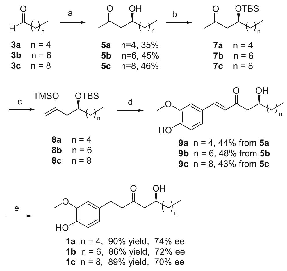 (PDF) An enantioselective synthesis of (+)-(S)-[n]-gingerols via the l ...