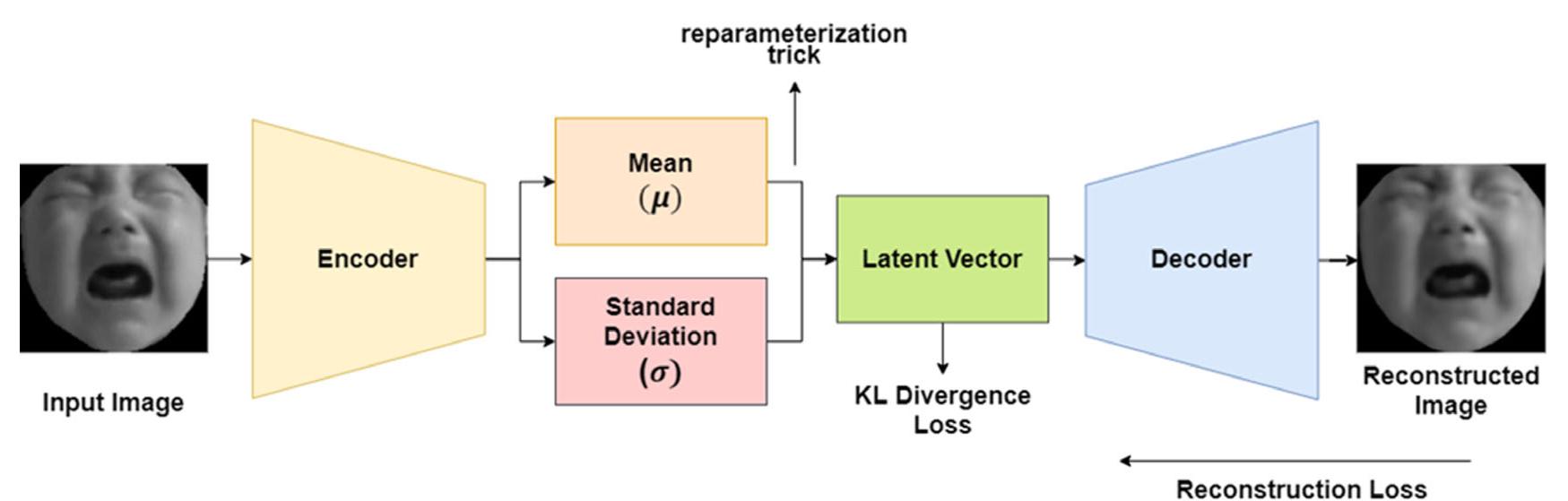 Architecture of variational autoencoder (vae) consist of