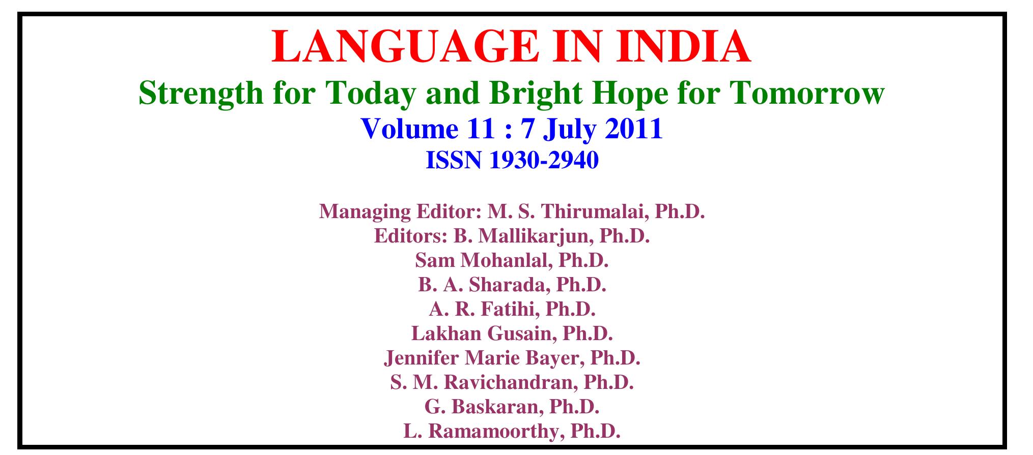 (PDF) Pronunciation Problems among Saudi Learners: A Case Study at the ...