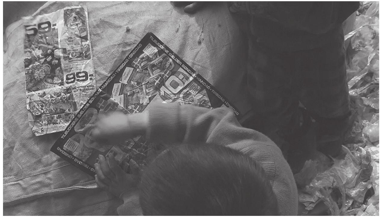 Figure 7.3. Danish advertisement. Screenshot from Plastic China (Wang 2016). 