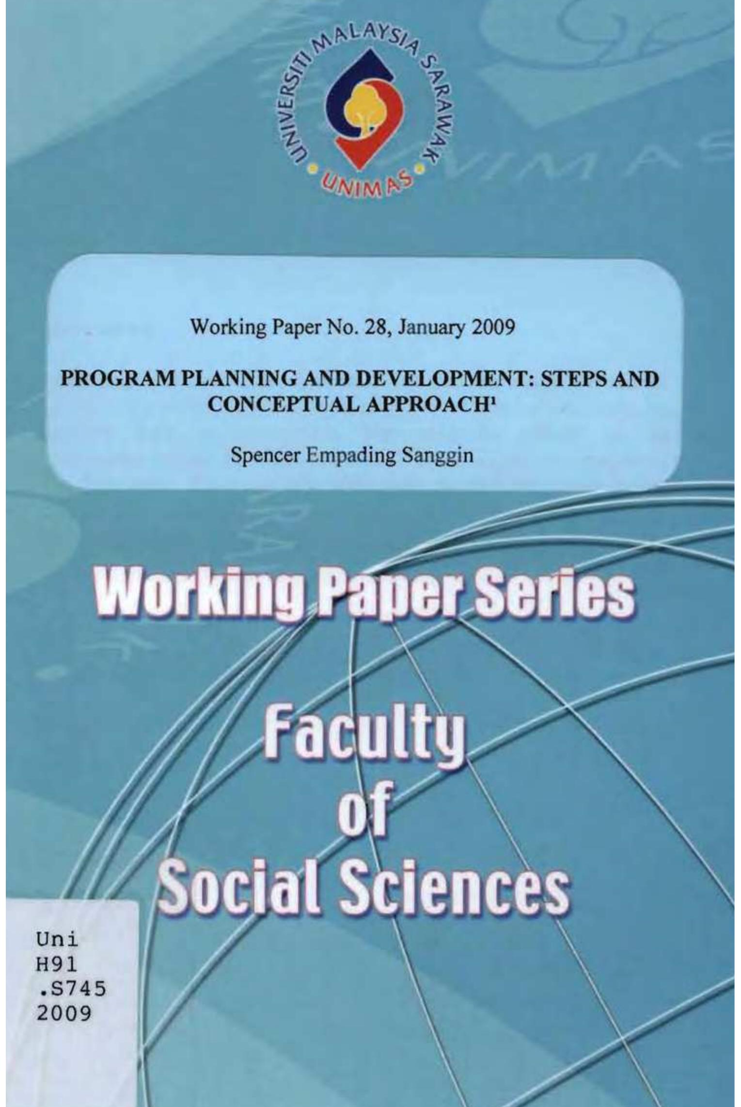 Figure 1 - Program planning and development: Steps and