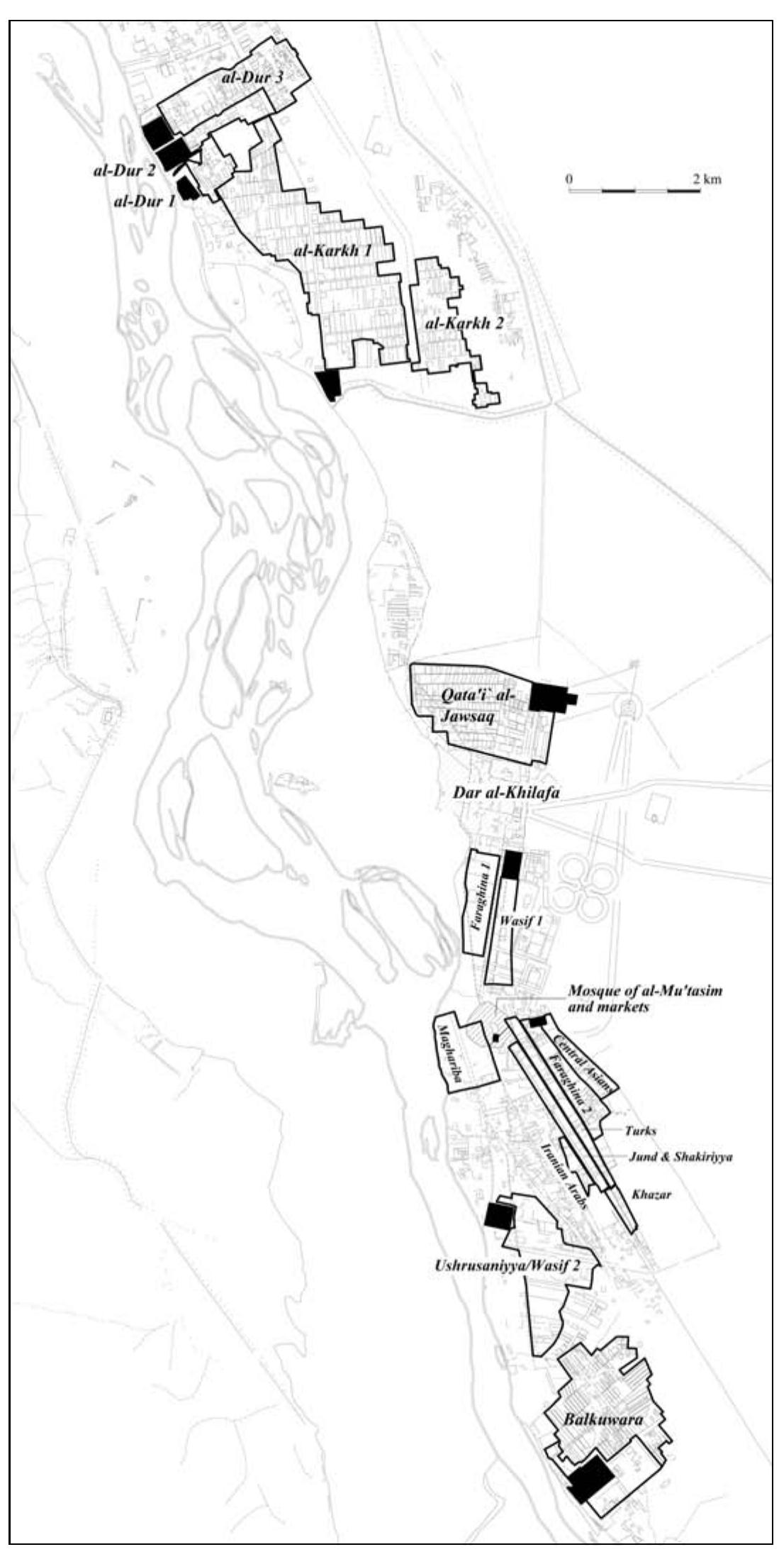 The disposition of the military cantonments 