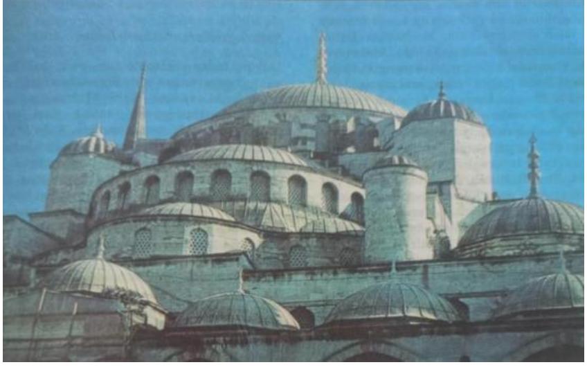 Picture 3: The Domes of the Blue Mosque” 
