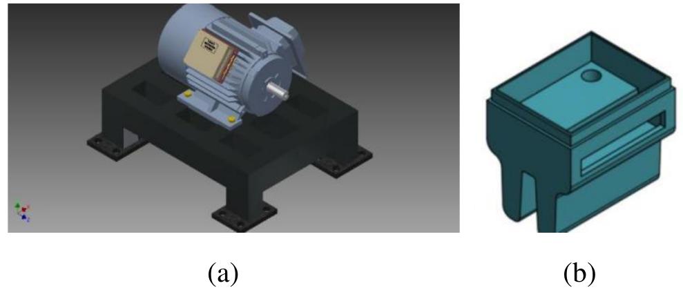 (a). induction motor with nodemcu esp8266 and sensor gy-52]