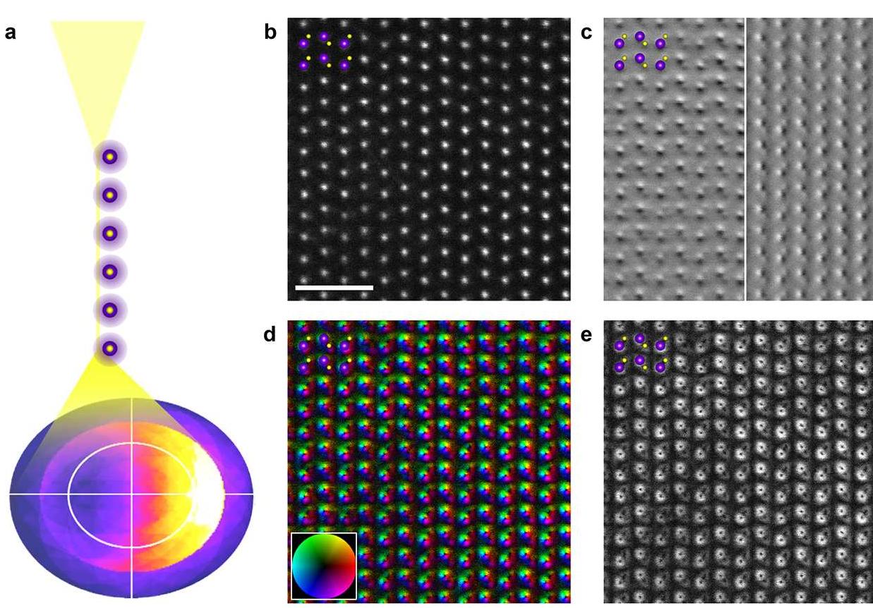 Atomic Column Intensity (PDF) Probing the Internal Atomic Charge Density Distributions in Real ...
