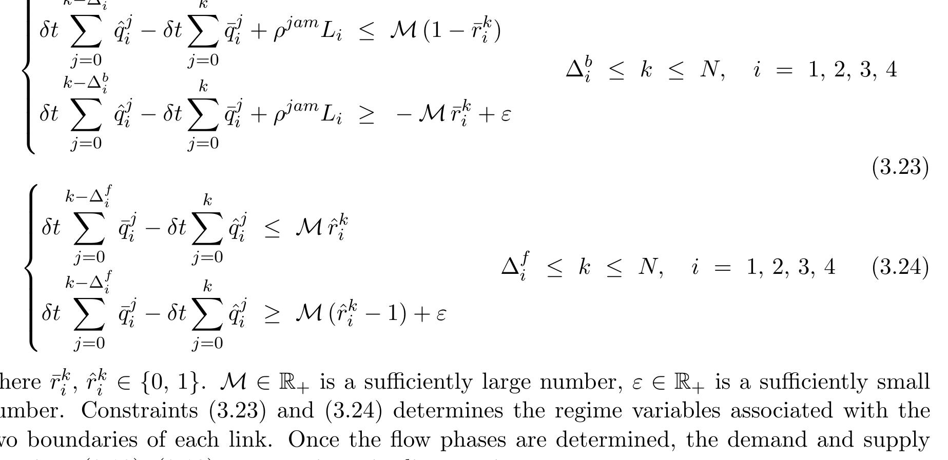 Next, let us re-formulate (3.20). Introducing dummy variables c, ‘e4 ,l<j <N, such that  Then the discrete-time version of (3.20) can be readily written as 