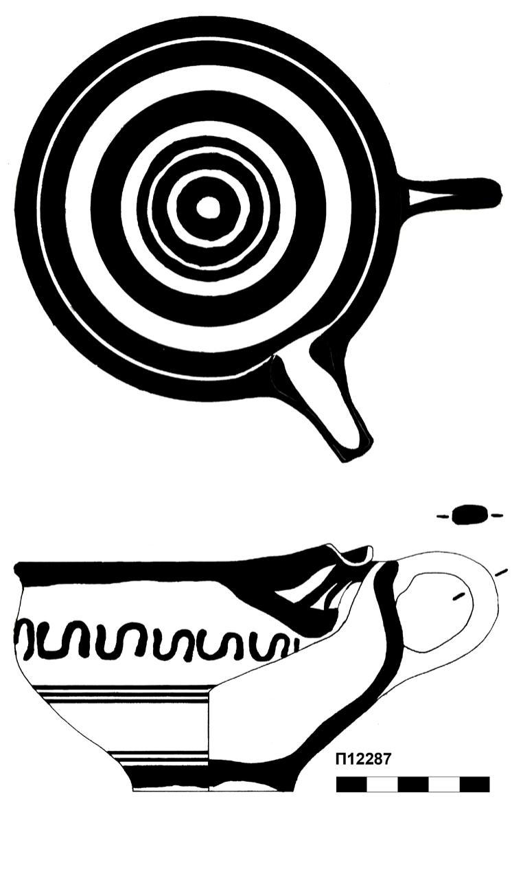 Fig. 74. 1 12289 spouted cup from Strefi. 