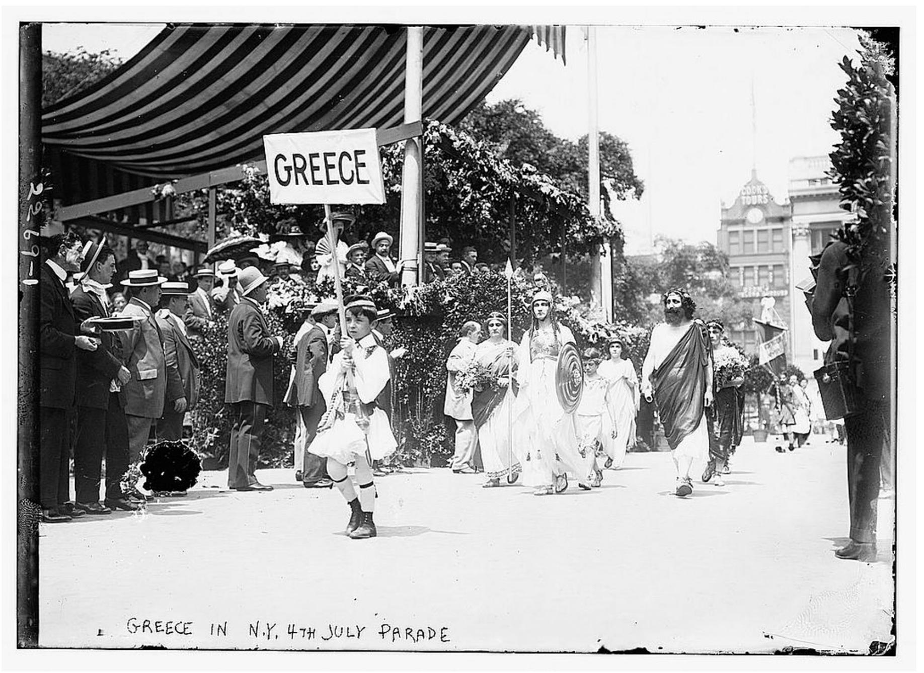 Fig. 8. George Grantham, Greece in N.Y. 4th July Parade. ©Alamy Stock Photos. 