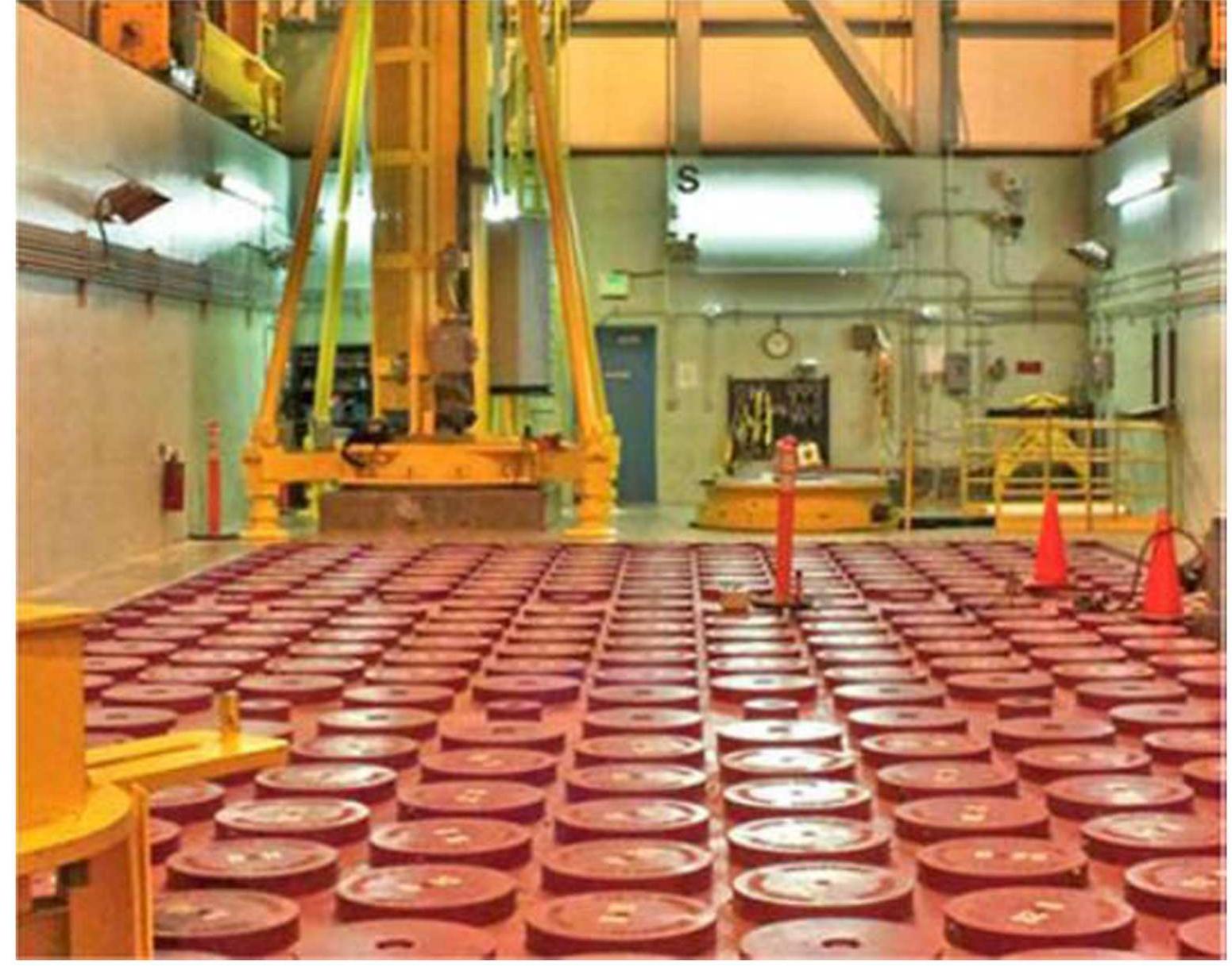 Fsv Graphite Posts Snf storage vaults. the fsv dry storage facility holds the