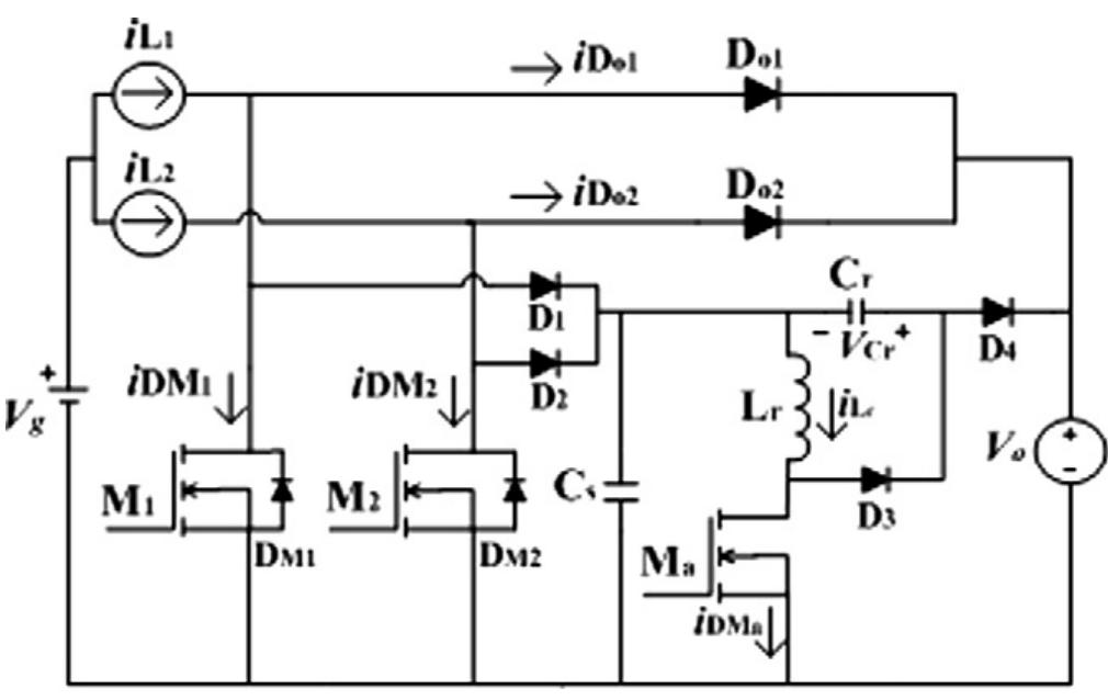 Simplified circuit diagram of the proposed topology. fig. 2.