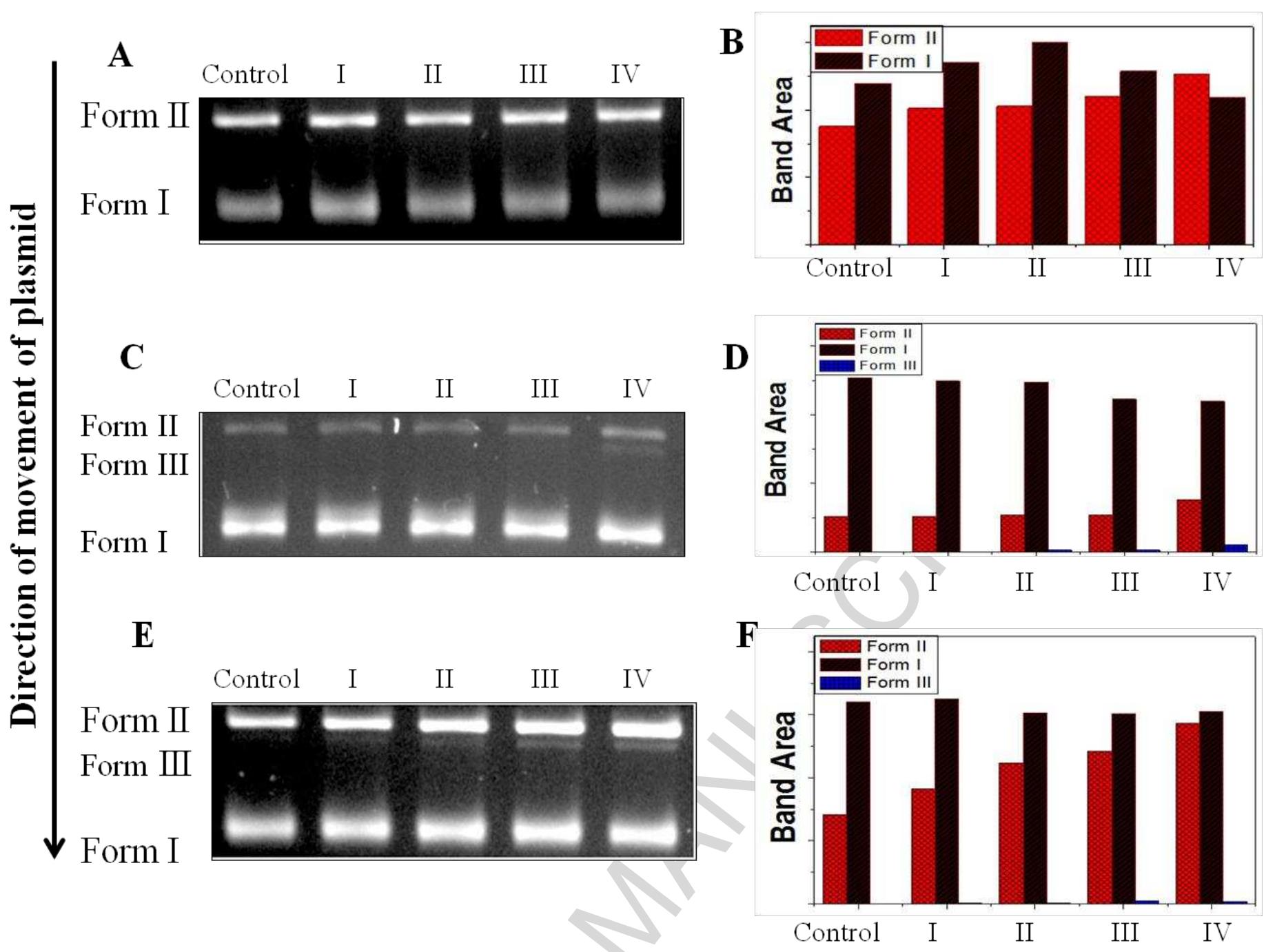 The cleavage pattern of pbr322 plasmid dna (100 ng) by wr