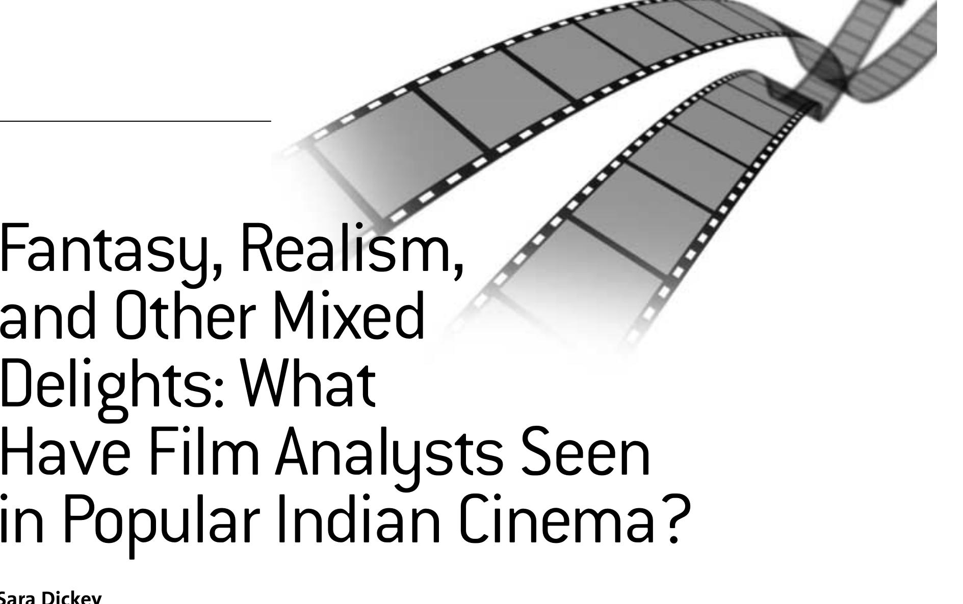 Film Rational Example (PDF) Fantasy, Realism, and Other Mixed Delights: What Have Film ...