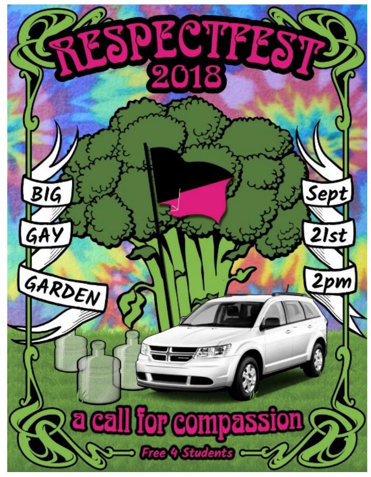 Despite their concession to the BGG, the university proceeded to pursue harsh reprisals against five union members and three undergraduate organizers. On the final date stipulated in the letter, the BGG organized Respectfest, a legal defense fundraiser that took its name from the administration’s hollow calls for “respect” and “compassion.” Featuring fresh food, live music, custom tie dye t-shirts, and an auction of items including vegan bike tube floggers, Respectfest supported the formation of an unlikely coalition that provided material and emotional support through the protracted legal battle. The final crop of tomatoes was harvested and turned into a tart, delicious chutney. 