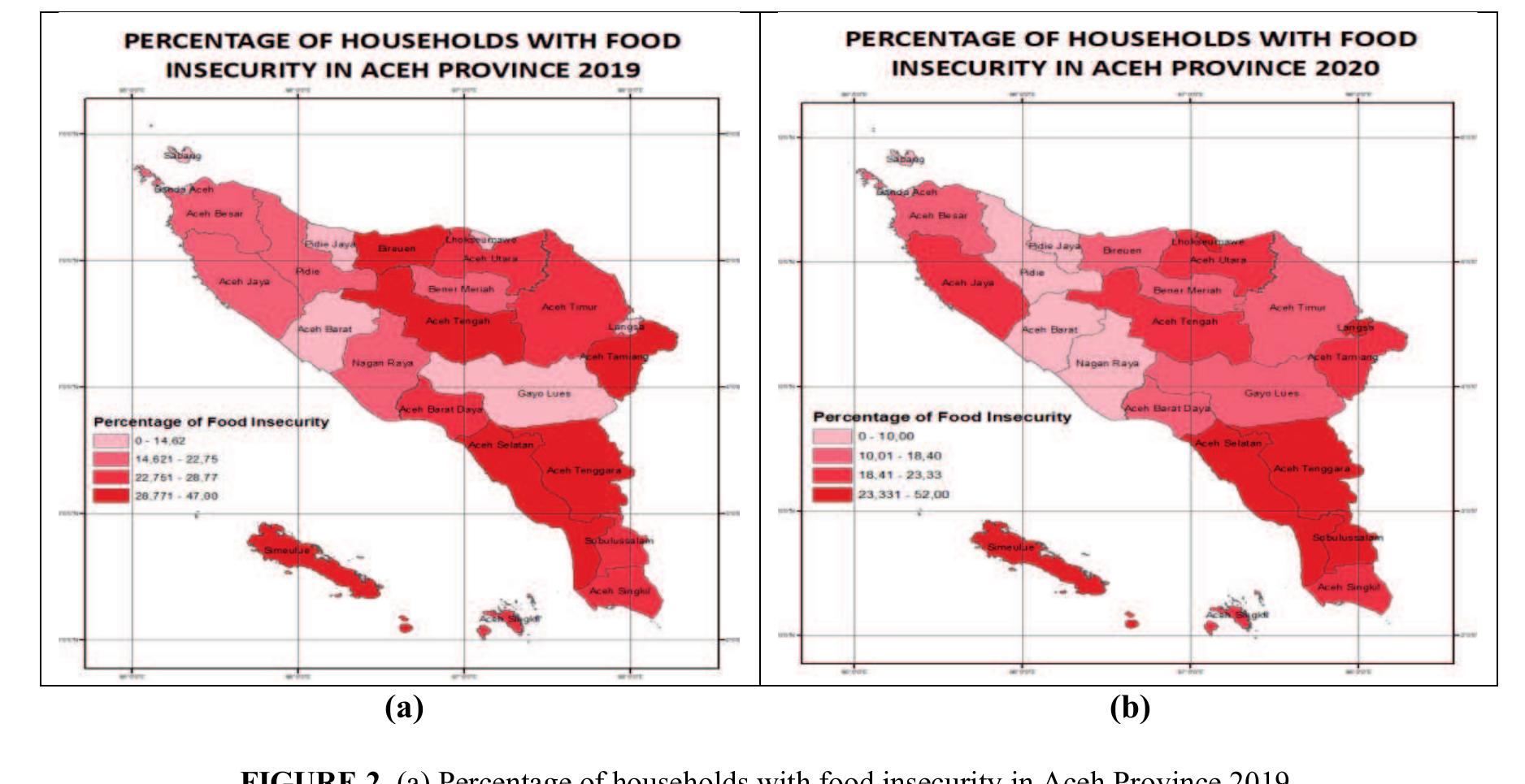 Food Insecurity Distribution Map (PDF) Study on identification of main indicators of food insecurity ...