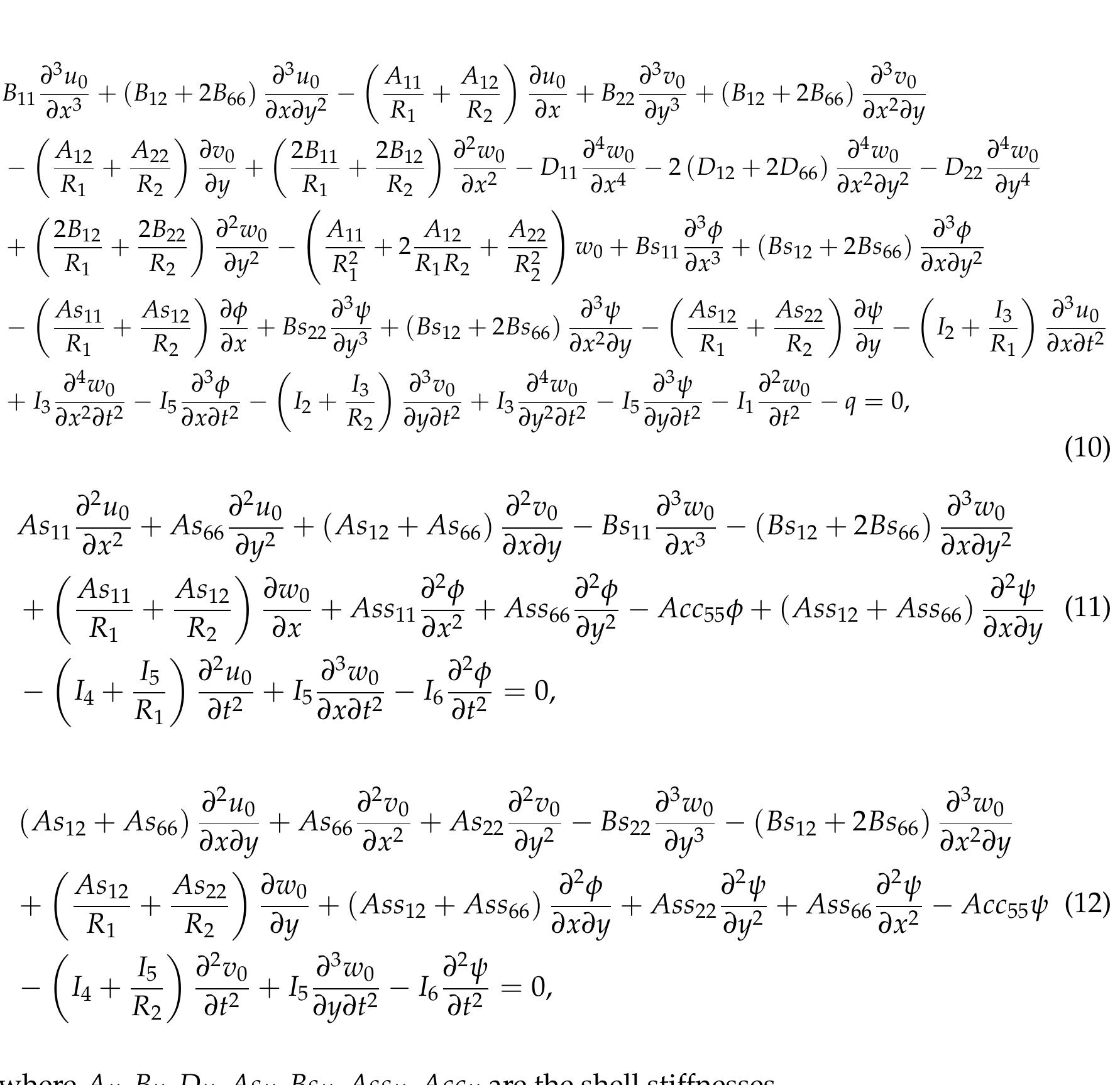 (PDF) A unified formulation of various shell theories for the analysis ...