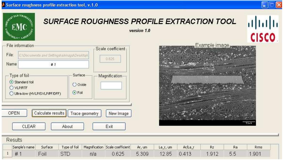 Rms Gui (PDF) Determination of copper foil surface roughness from microsection ...