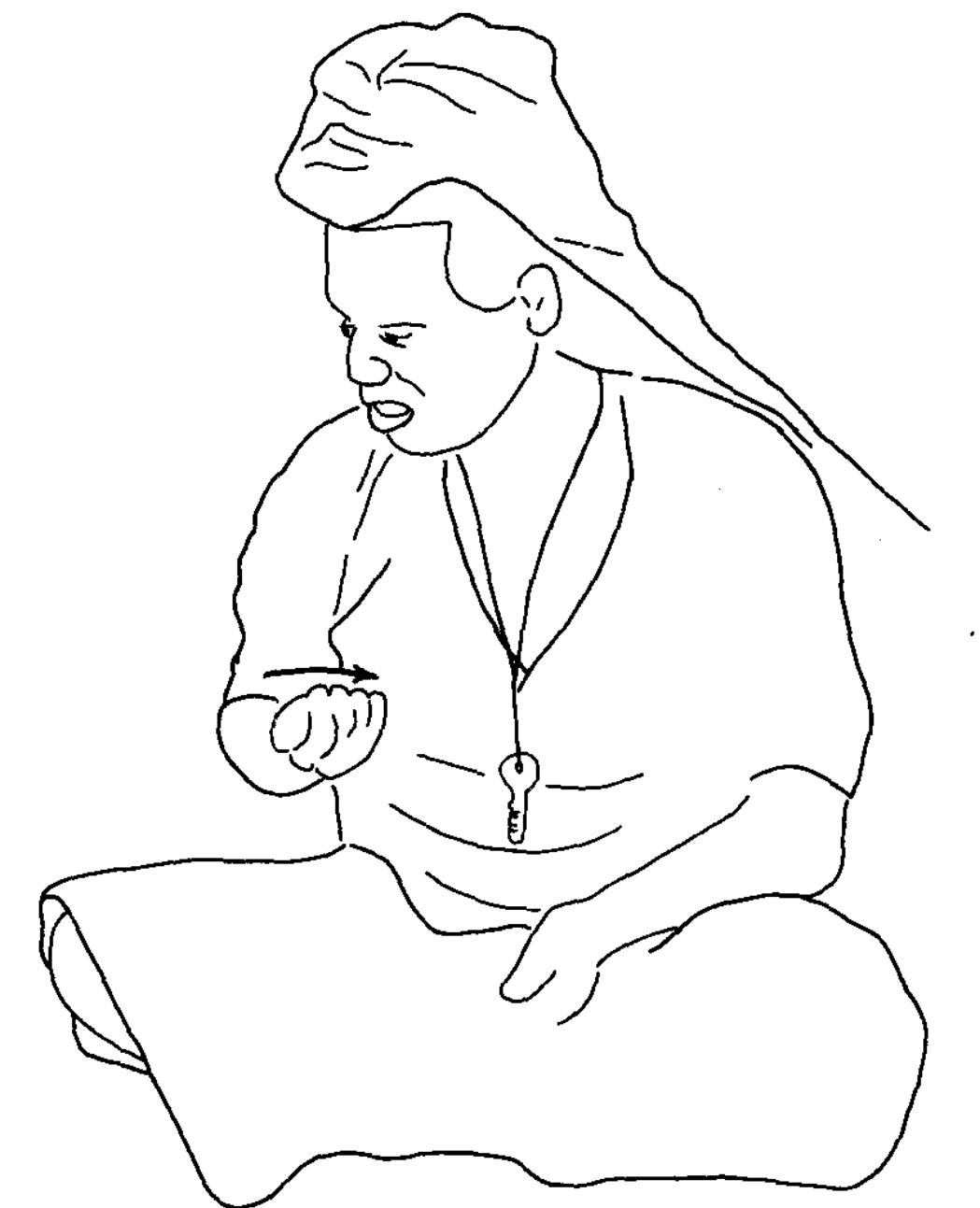 WOMAN/FEMALE (60). From IV.2, 79472. Lanyela. 