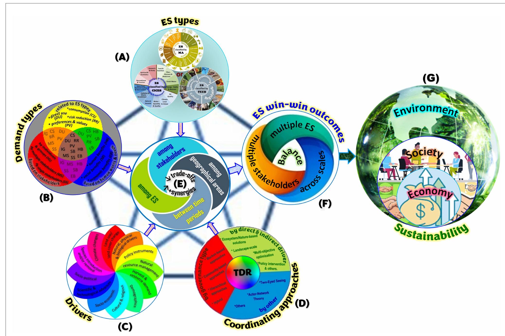 The analytical framework for minimizing es trade-offs and