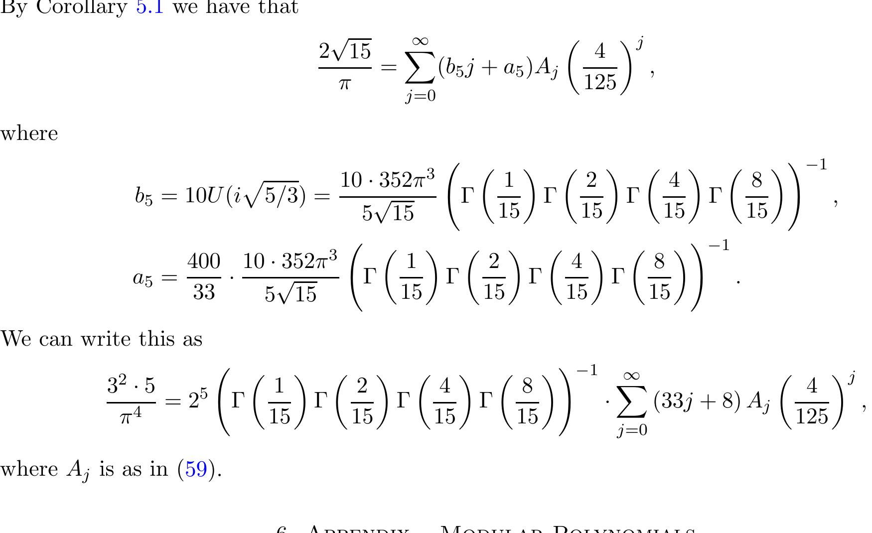 (PDF) Generalized Ramanujan-Sato Series Arising from Modular Forms