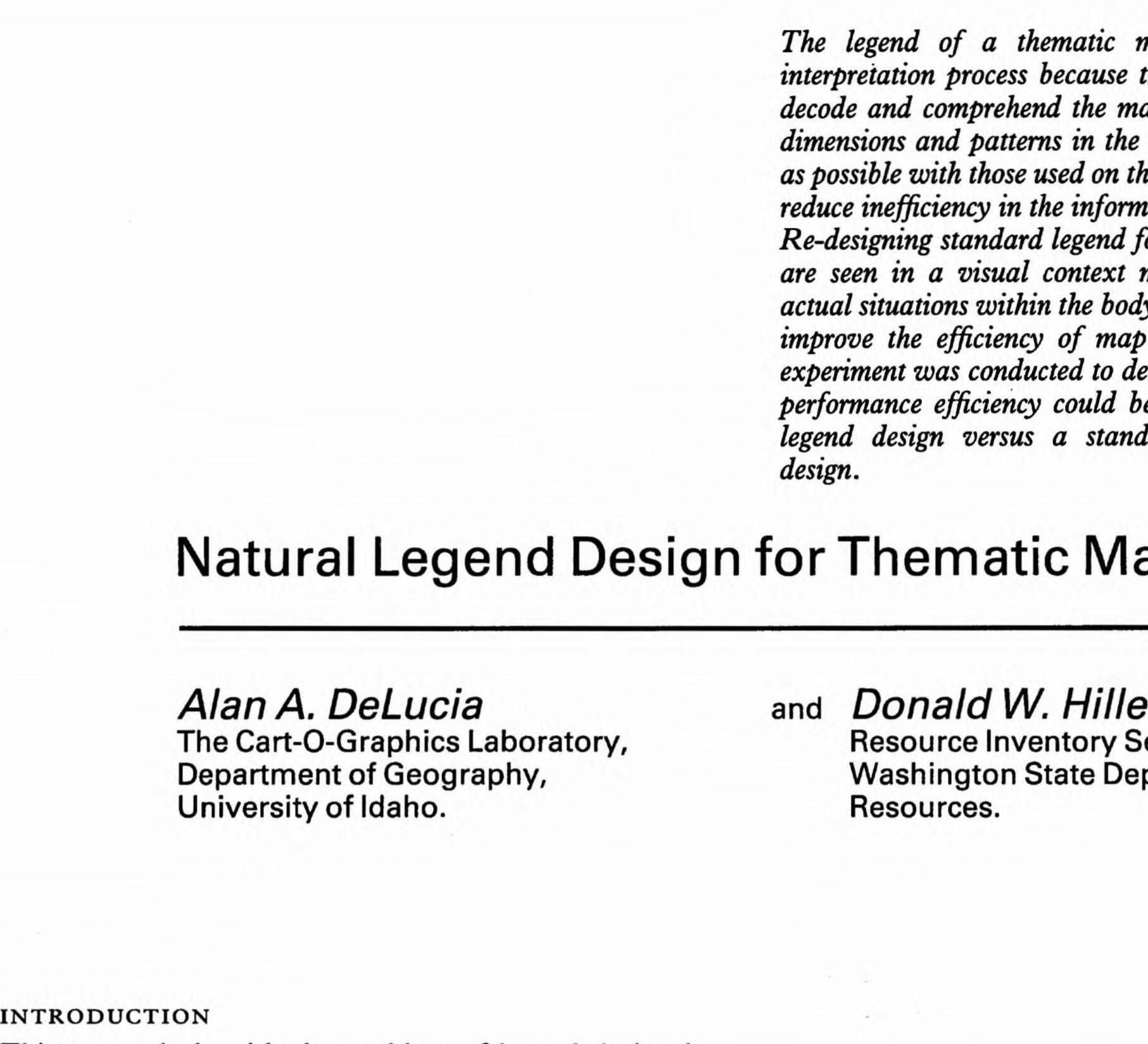 (PDF) Natural Legend Design for Thematic Maps