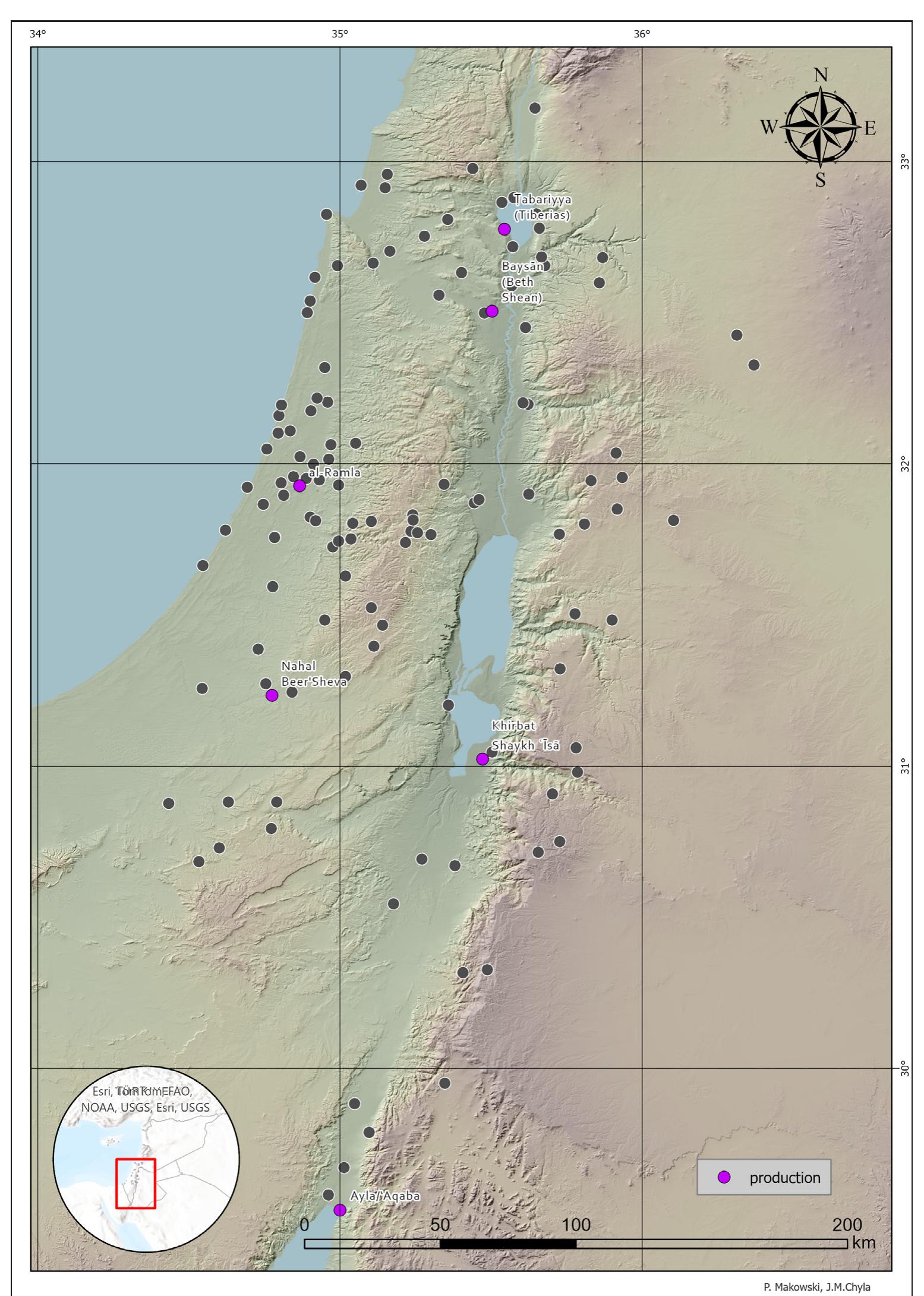 Sham Map (PDF) The Dataset of the Geographical Dispersal of Islamic Cream Ware ...