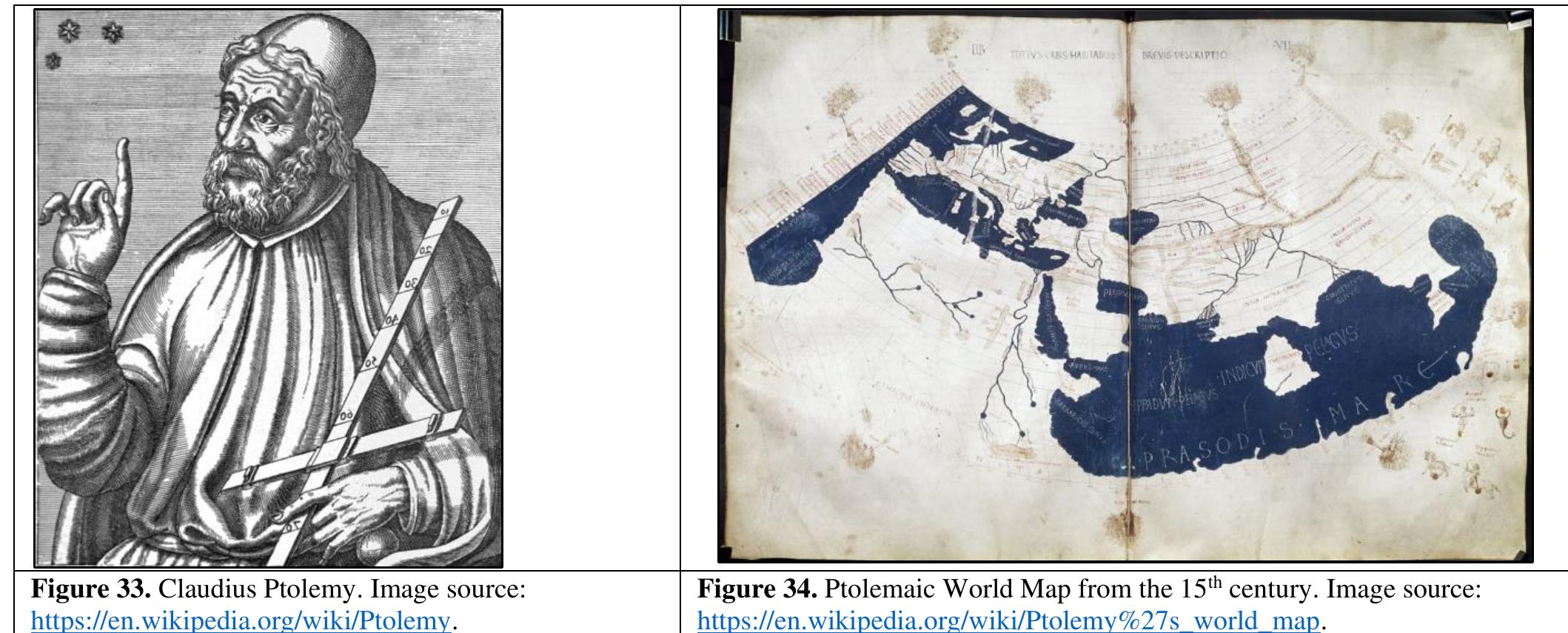 time assignments (Right Ascension UkA)) for the fixed stars in the celestial heavens.  Ptolemy (c. 90 — 168 CE) worked from the Library of Alexandria. He produced several significant scientific treatises. Ptolemy included the celestial coordinates for 1022 stars in the star catalogue within his Almagest work — most of celestial coordinates generated from observations taken in Alexandria utilizing the astrological (astronomical) PM. According to author G. J. Toomer, the Almagest was published at some point after 150, but prior to 161 AD. The full work survived and was translate into Latin in Toledo, Spain by Gerard of Cremona in 1175 AD.”  Within his Almagest, Ptolemy referenced an impending work, a geographical treatise. For this geographical treatise Ptolemy intended to use Alexandria as the geodetic PM. The following is a direct excerpt from Ptolemy’s Almagest, written of by G. J. Toomer in his 1968 published work, Ptolemy ’s Almagest: 