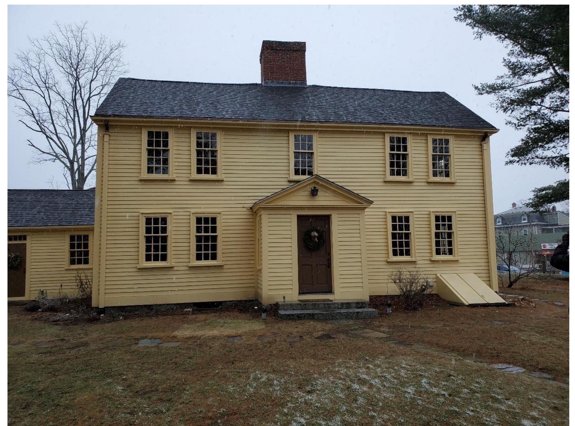 Figure 7. The Jason Russell house, home of the Arlington Historical Society. 
