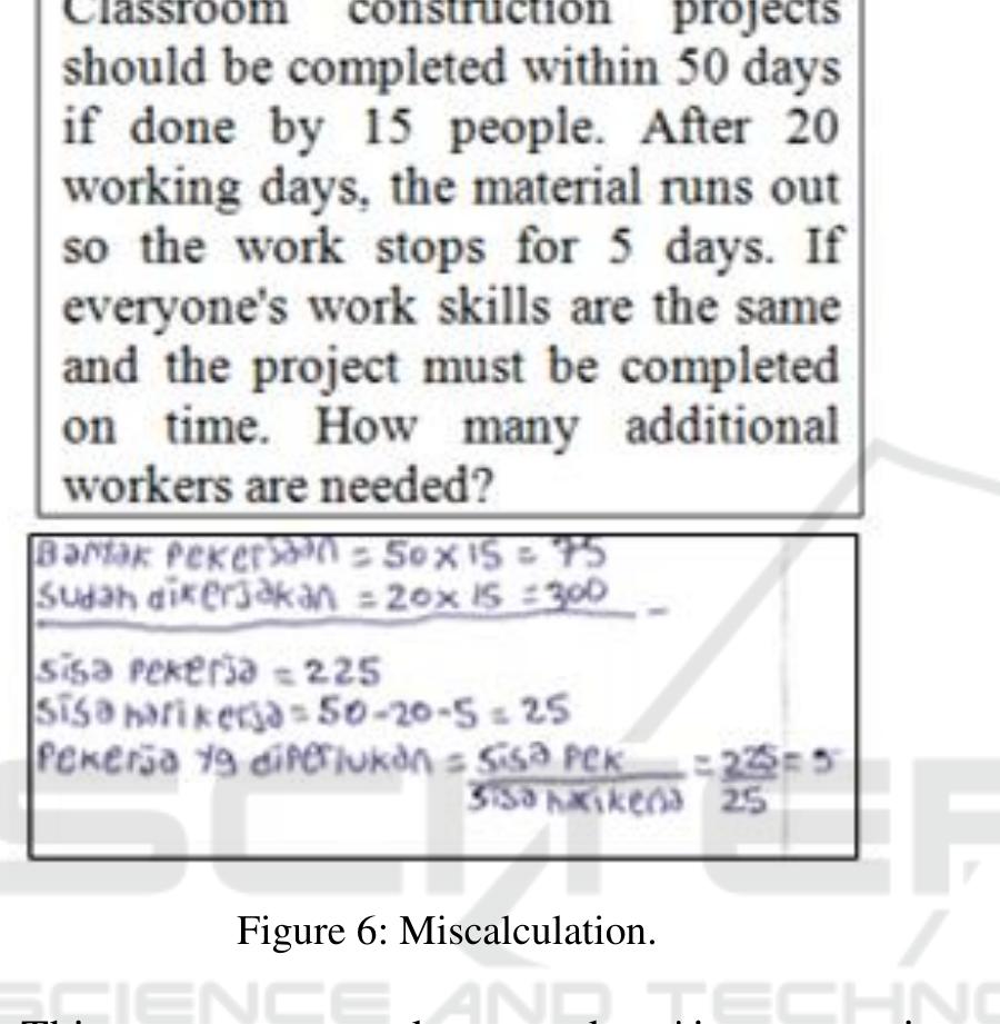 (PDF) Analysis of Students’ Error in Doing Mathematics Problem on ...