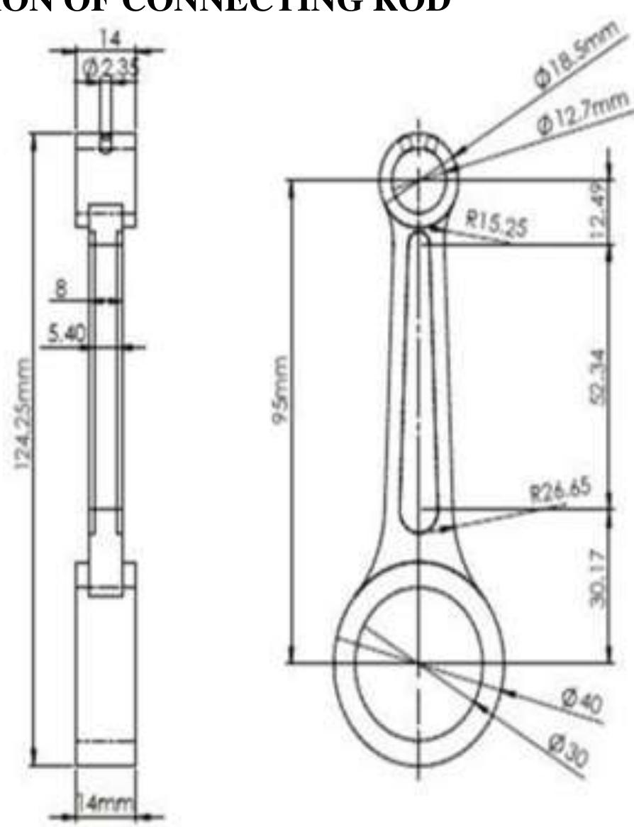 (PDF) DESIGN AND STATICAL STRUCTURAL ANALYSIS OF CONNECTING ROD USING ...