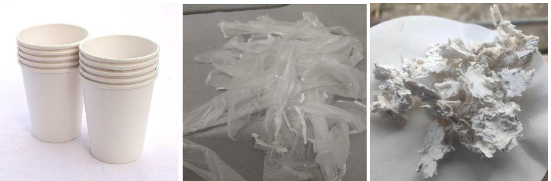 Polyethylene from paper cup paper from paper cup supc is one