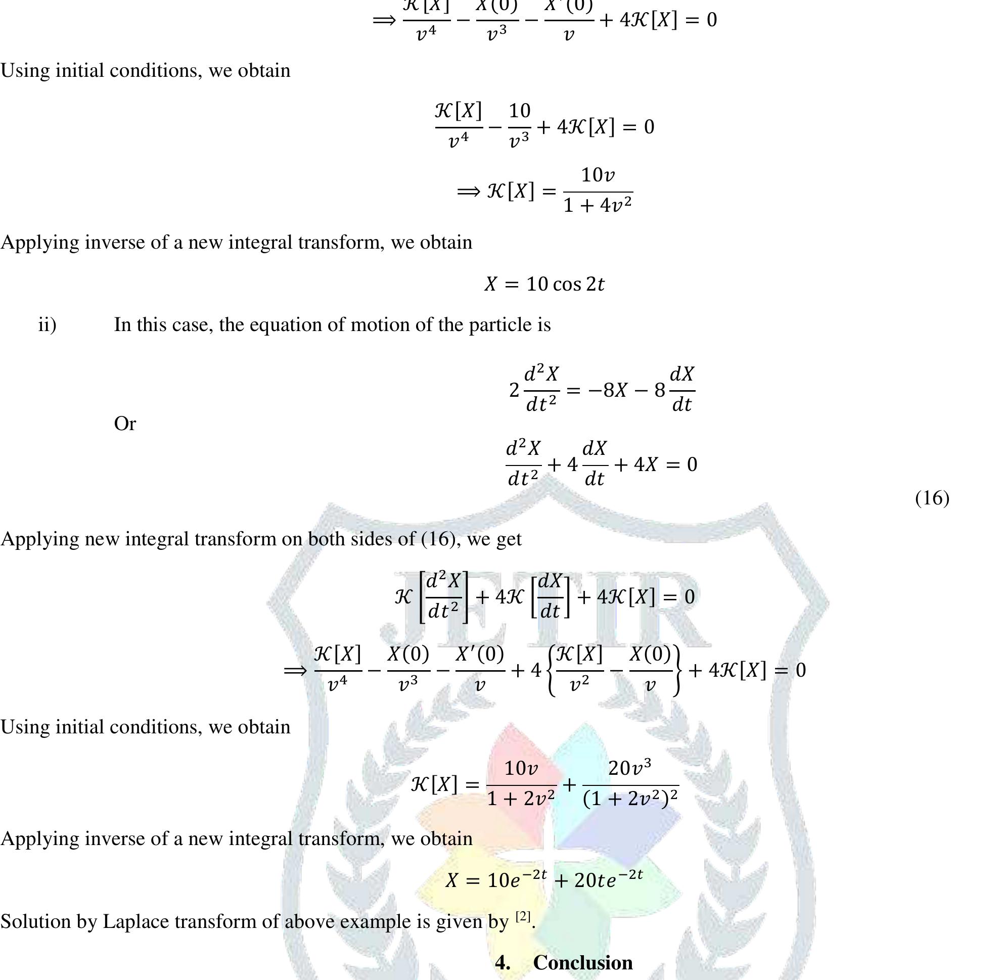 (PDF) A New Integral Transform and Its Applications in Electric ...