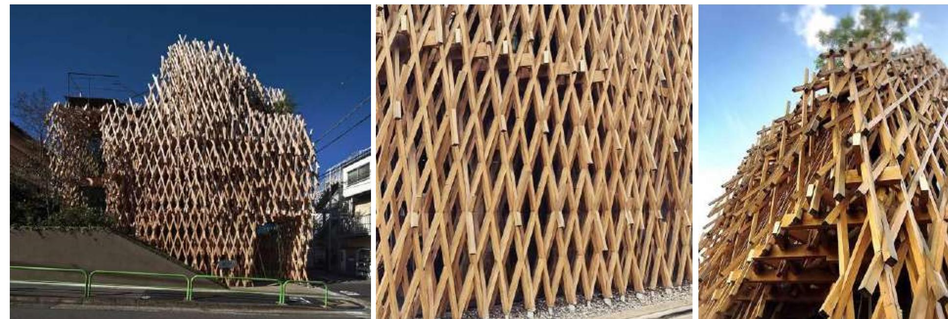 Figure 3 - from Wooden Structures in Kengo Kuma Facades