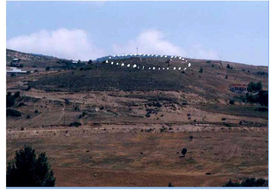 Fig.4: The site of Khosro Khani in Deylaman (2008).  During the excavation the fragments of animal and human bones have been discovered from the Khosro khani and a few pieces of human bones were selected for chemical analysis the result of these testing seen here. 
