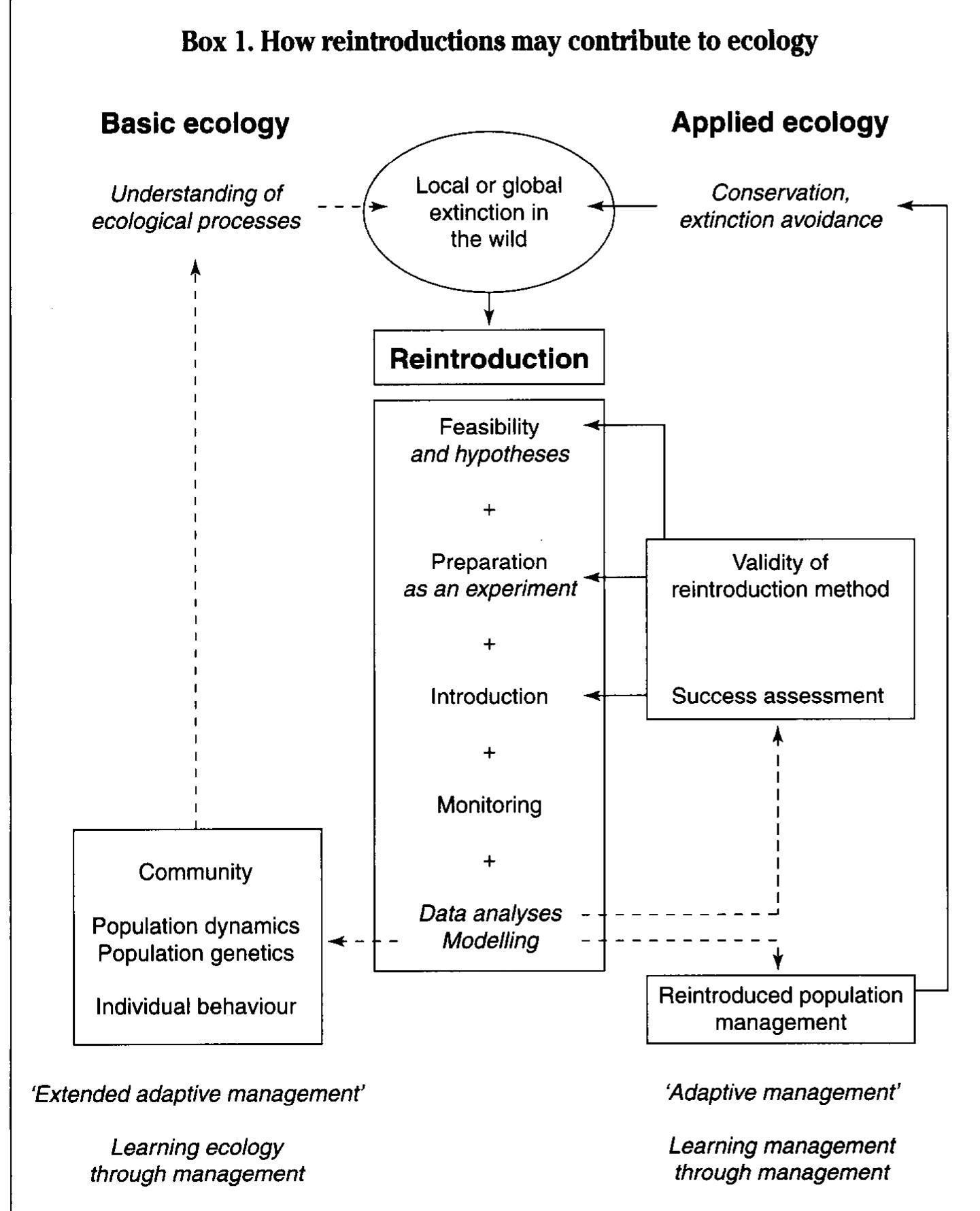 Reintroduction Programmes (PDF) Reintroduction: challenges and lessons for basic ecology