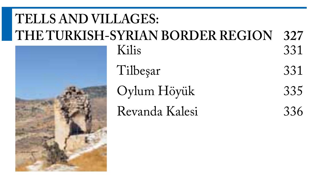 | EPILOGUE: COMMAGENE AS A CULTURAL LANDSCAPE 